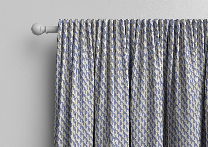 Jaipur, Cobalt - Made to Measure Curtains - Image 10